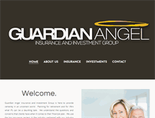 Tablet Screenshot of guardian-angel-insurance.com